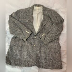 Fulton Park for Eaglesons tweed blazer/sport coat size48regular shoulder pads